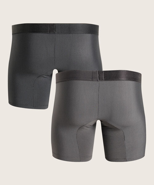 Boxer Pack X2 Medio Microfibra Unicolor