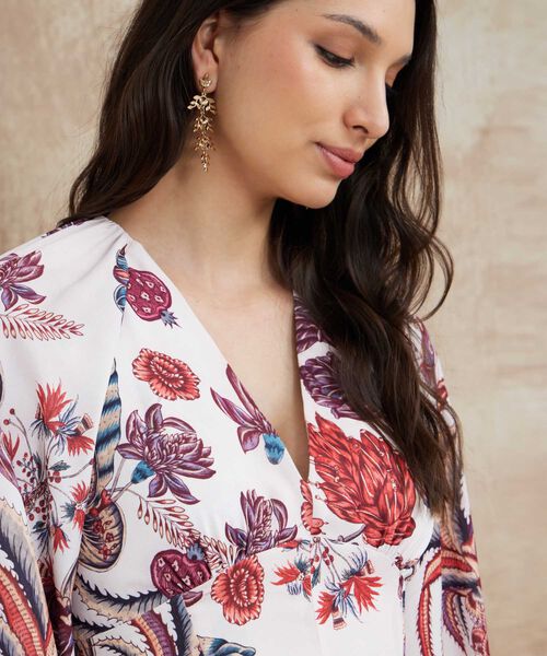 Vestido Escote V Beatriz Camacho image number null