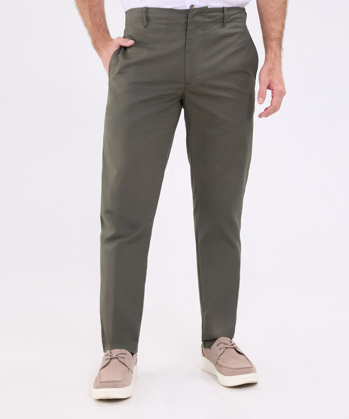 Pantalon Unicolor Para Hombre
