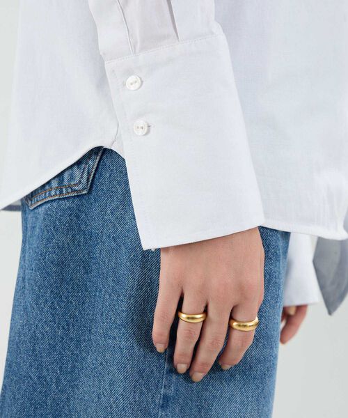 Camisa Manga Larga Unicolor Con Corbata