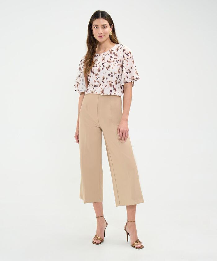 Blusa Estampado de Manchas