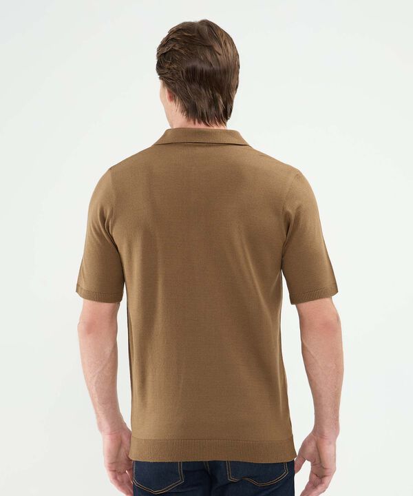 Polo Tejido Manga Corta