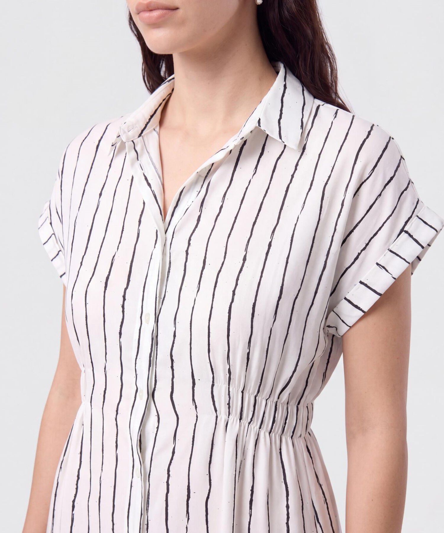 Vestido Camisero Largo para Mujer