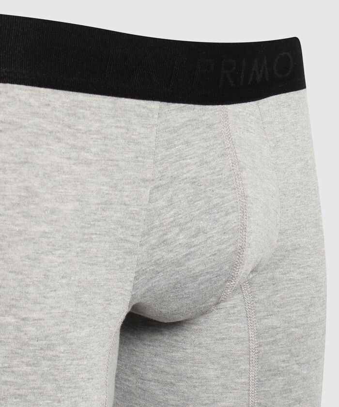 Pantaloncillo Pack X5 Boxer Medio En Algodon Unicolor