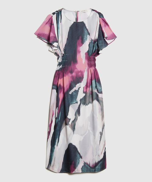 Vestido Midi Estampado