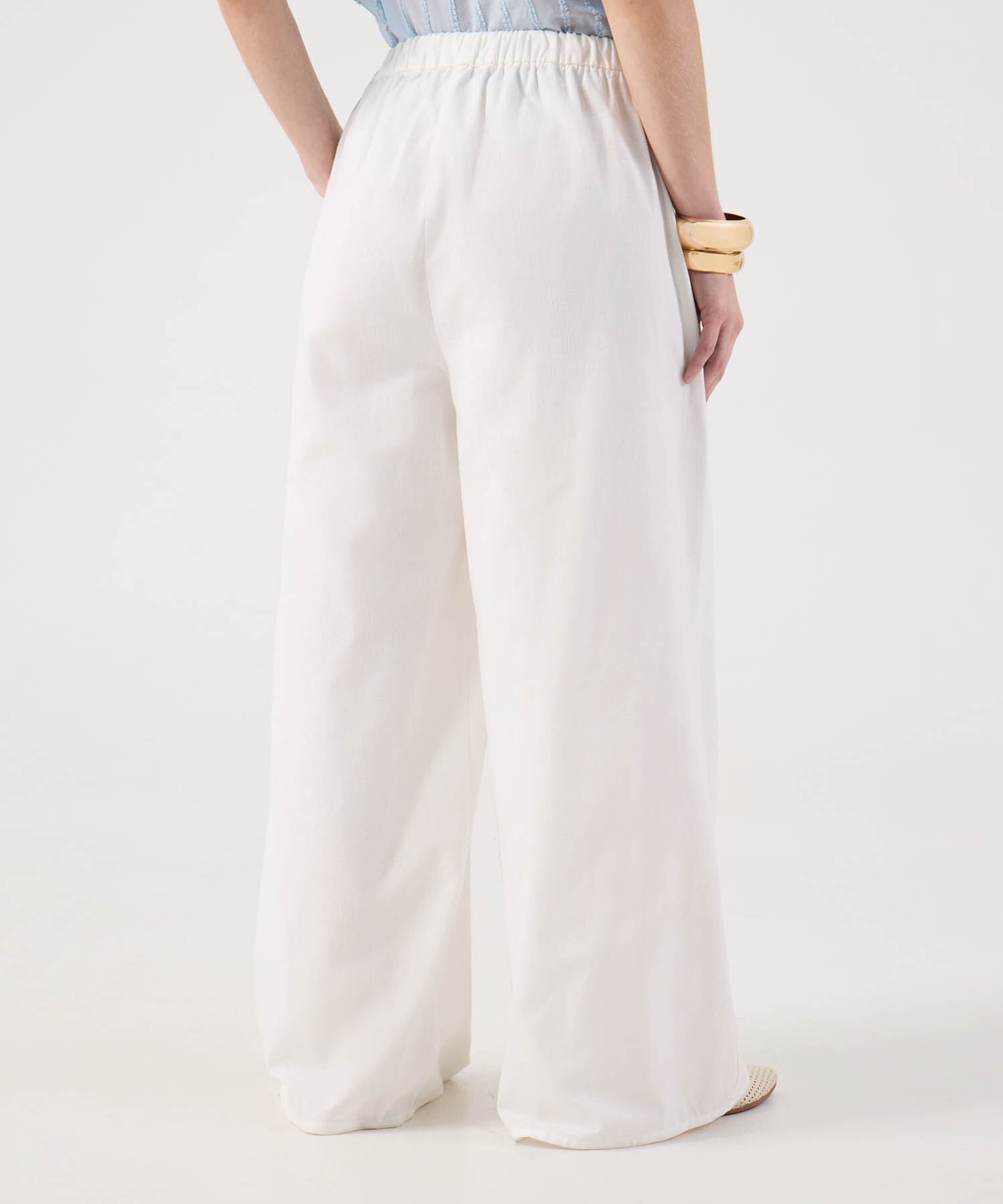 Pantal&oacute;n Fluido Unicolor