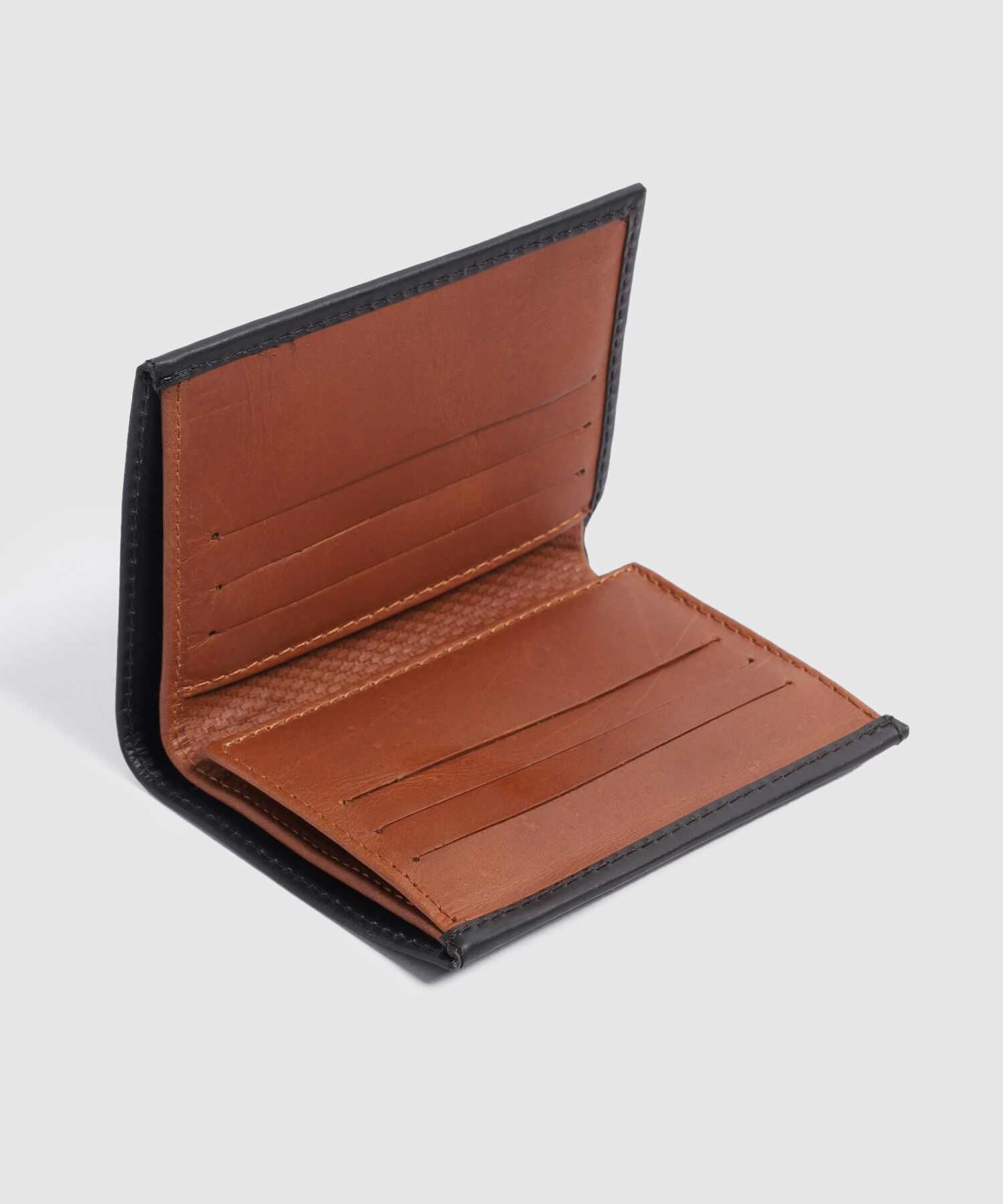 Billetera Cl&aacute;sica Plegable de Bolsillo Para Hombre