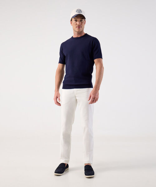 Camiseta de Punto Fino para Hombre Manga Corta image number null