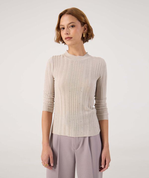 Saco texturizado con detalle  image number null