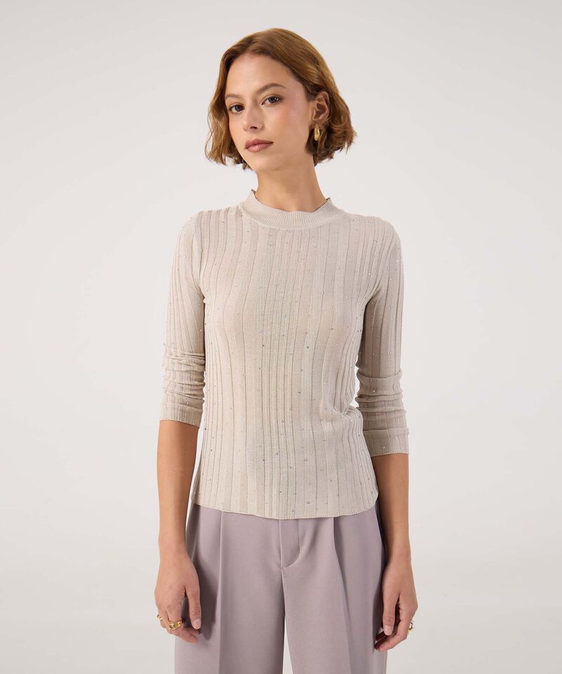 Saco texturizado con detalle 