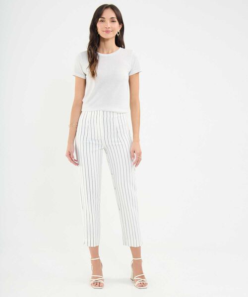 Pantalón Casual a Rayas image number null