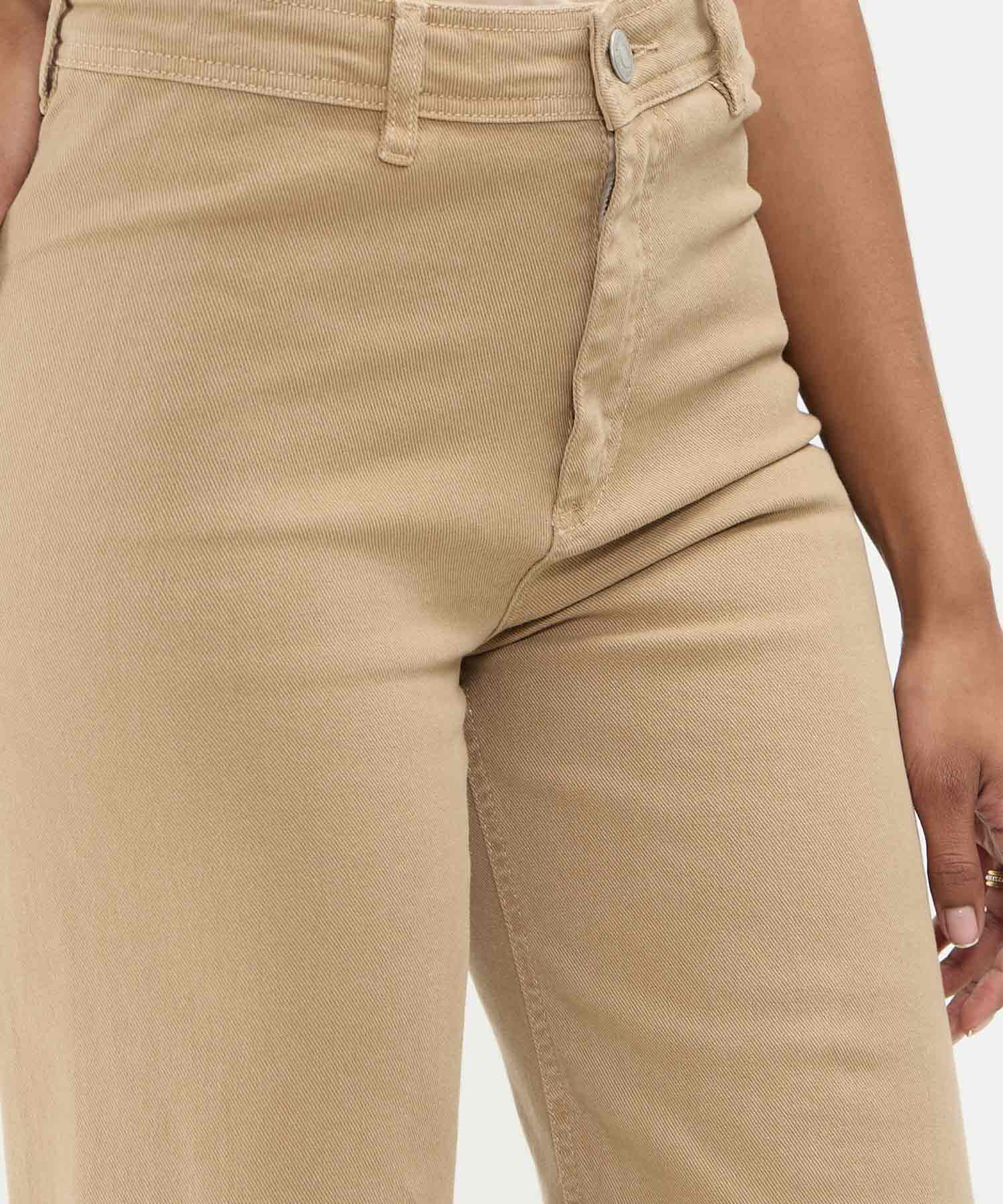 Jean Culotte Tipo Marine Para Mujer