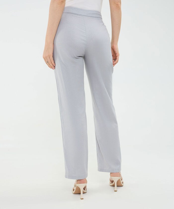 Pantalón en Efecto Lino