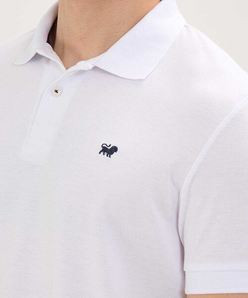 Polo Tejido Unicolor Cuello Y Puños Tejidos,Sin Bolsillo Con Hiladillo.