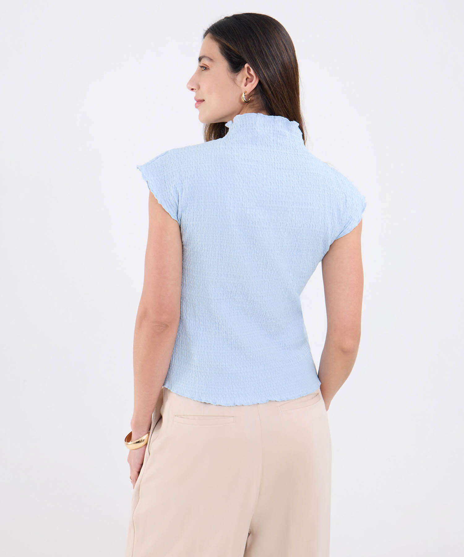 Camiseta Manga Corta Texturizada