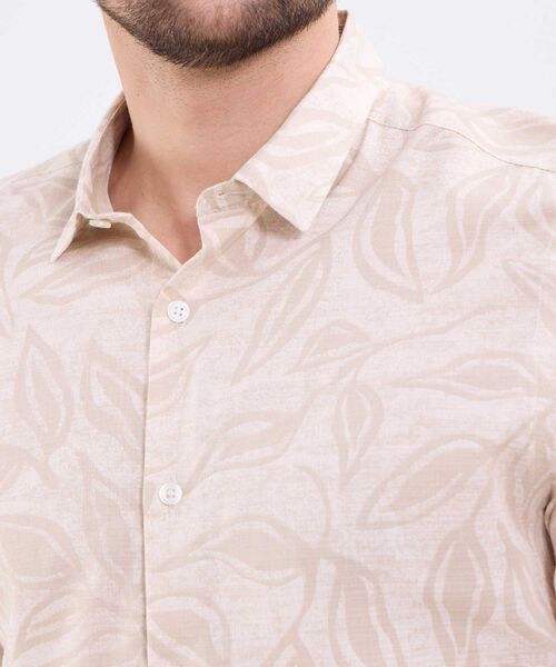 Camisa manga corta estampada para hombre image number null