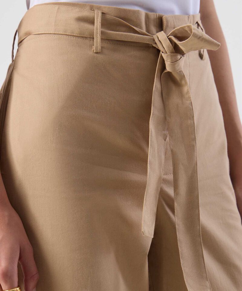Pantal&oacute;n Formal Lazo Anudable Para Mujer