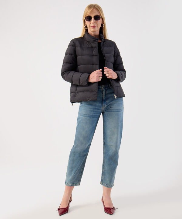 Chaqueta Acolchada de Cuello Alto