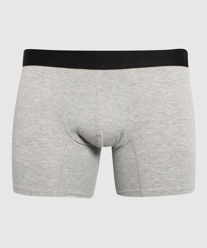 Pantaloncillo Pack X5 Boxer Medio En Algodon Unicolor