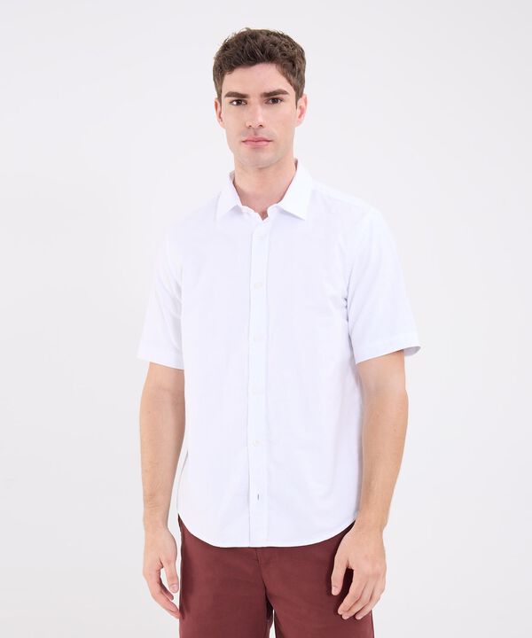 Camisa Oxford Unicolor image number null