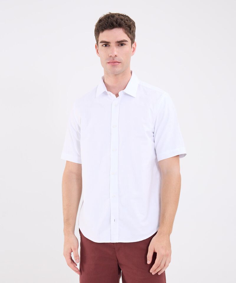 Camisa Oxford Unicolor