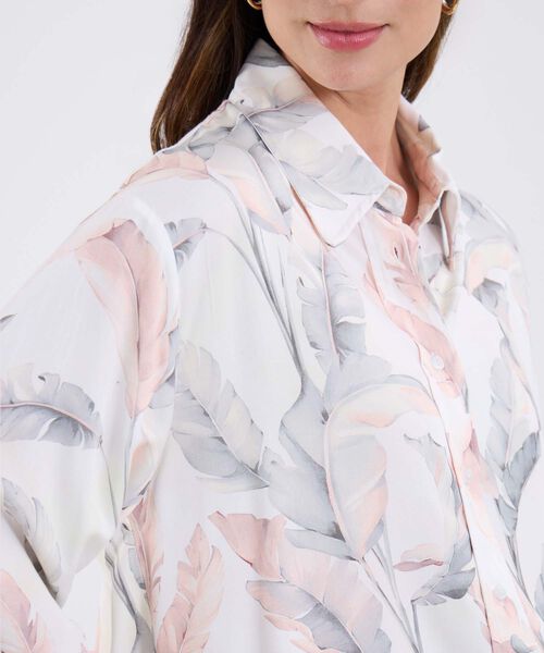 Camisa Estampada Manga Larga image number null