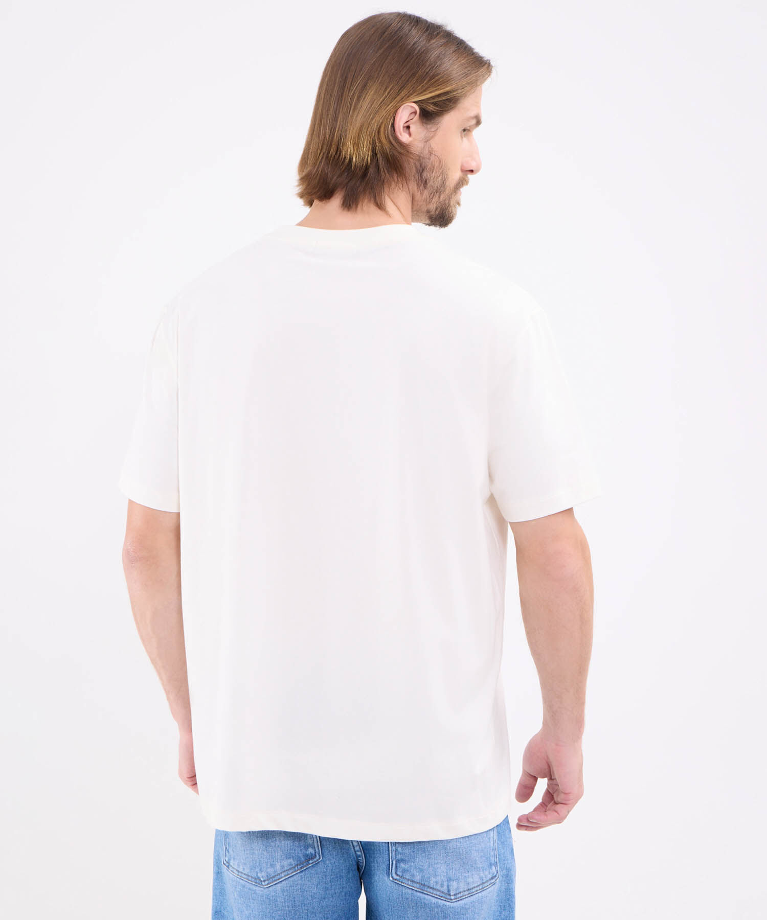 Camiseta Regular Para Hombre
