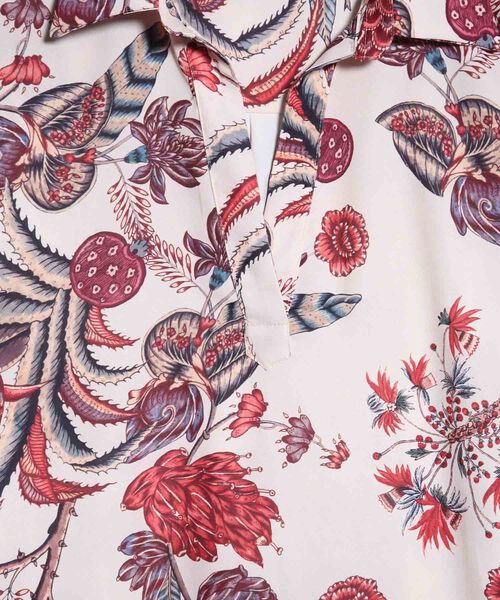 Camisa Estampado Botánico