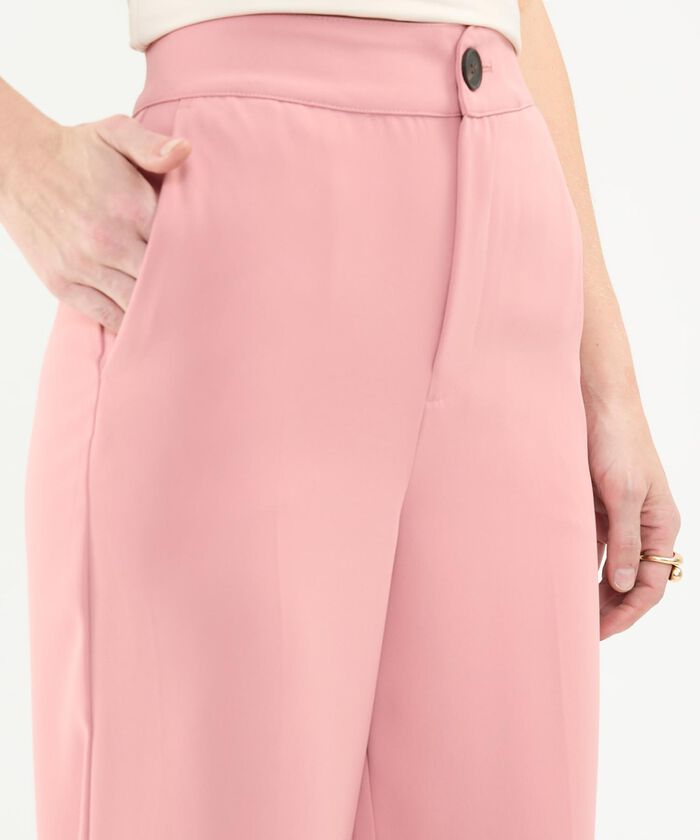 Pantalón Casual con Doblez