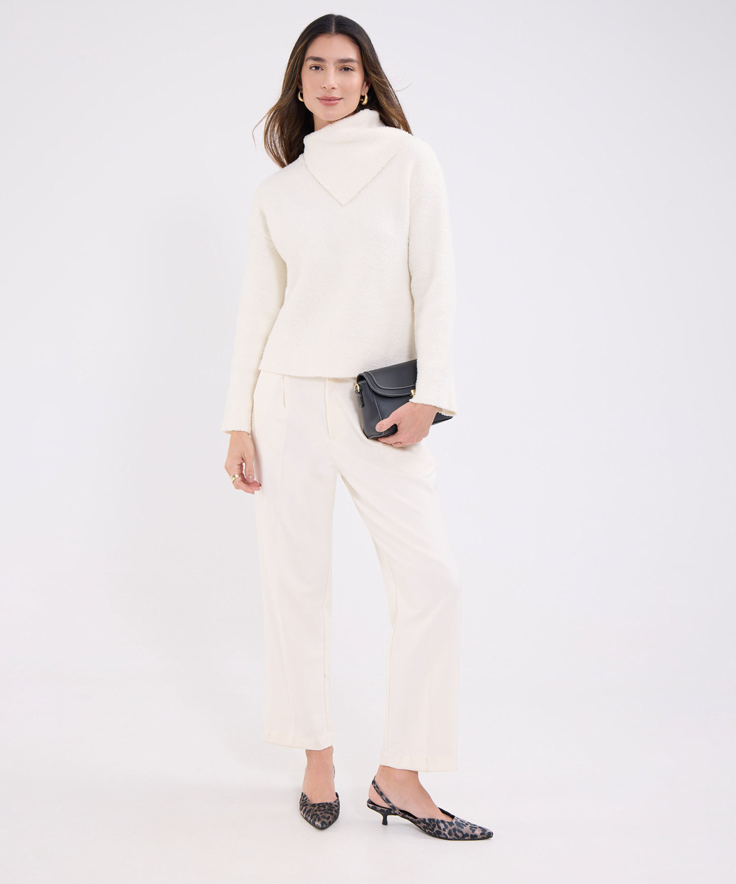 Pantalon unicolor para mujer