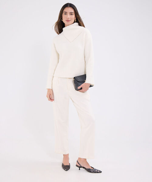 Pantalon unicolor para mujer image number null