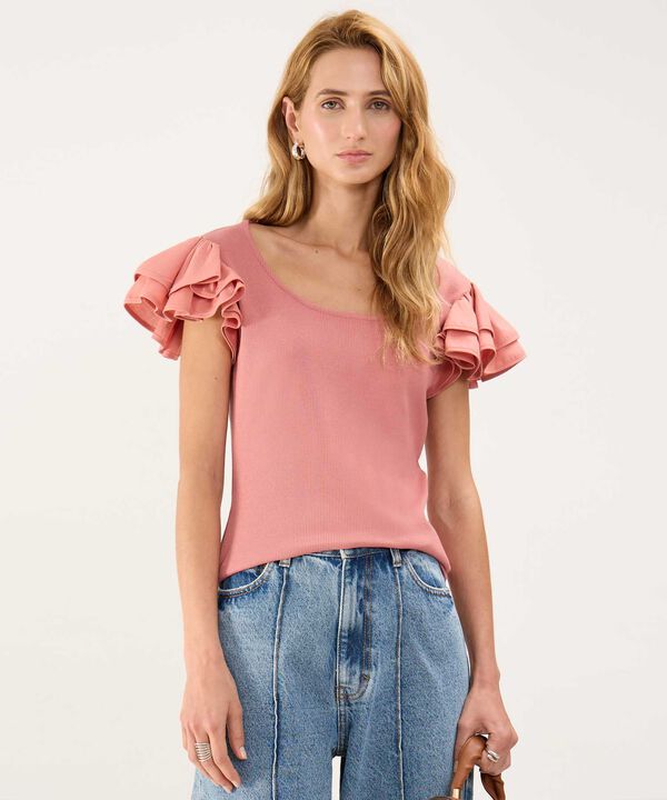 Camiseta con Boleros image number null