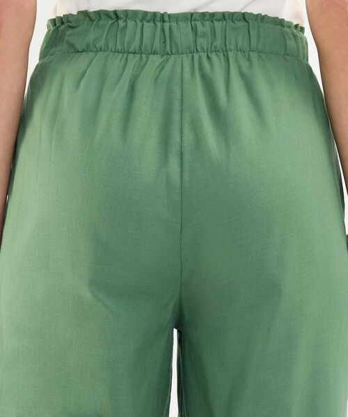 Pantalón Fluido en Efecto Lino