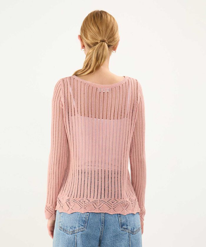 Saco Tejido con Lurex