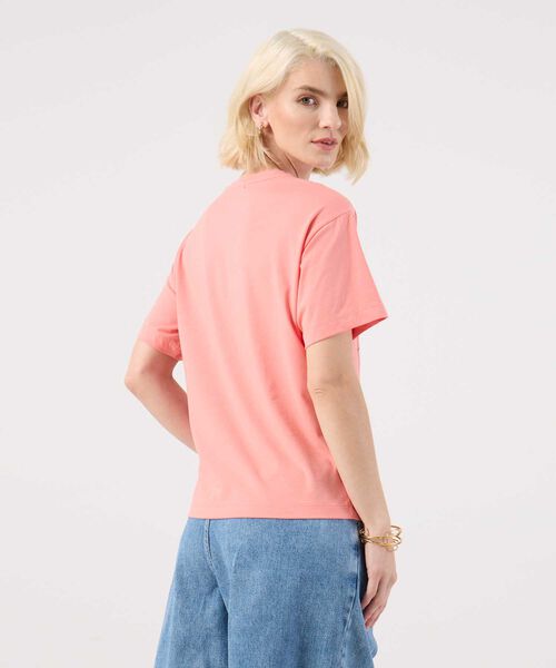 Camiseta Amplia Estampada 