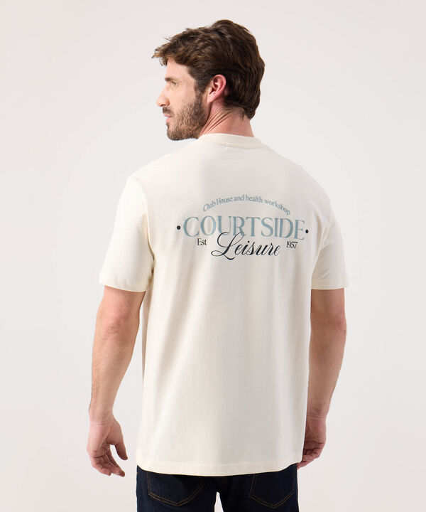 Camiseta Estampada Manga Corta 