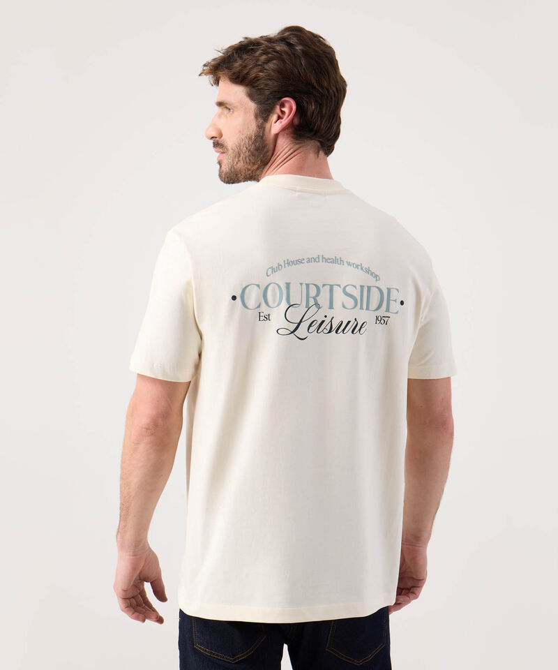 Camiseta Estampada Manga Corta 