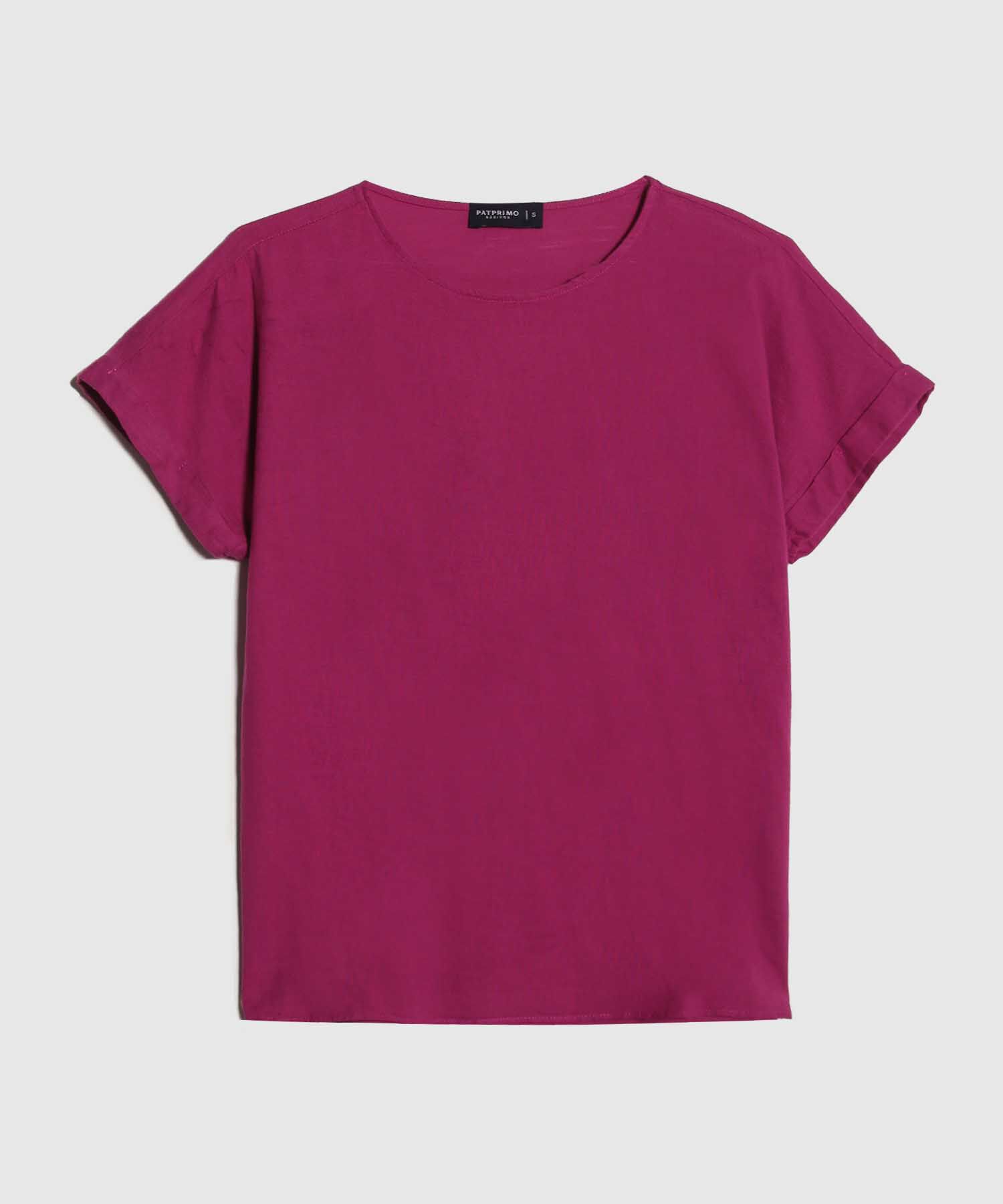 Blusa en Efecto Lino