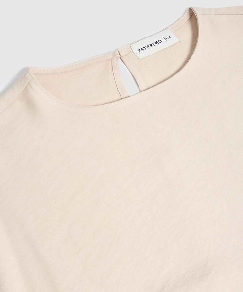 Blusa con cinturon para mujer curvy image number null