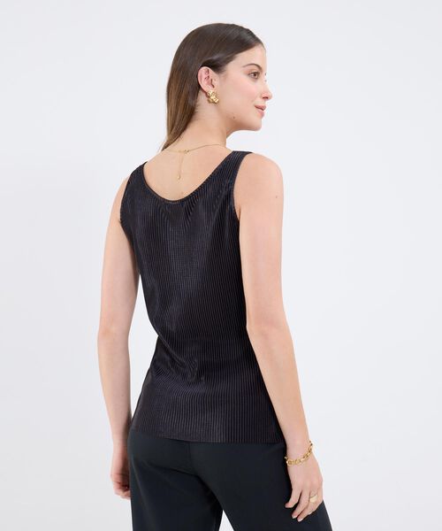 Blusa Texturizada Manga Sisa