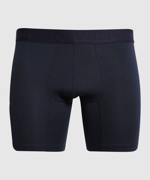 Pantaloncillo Pack X5 Boxer Medio En Microfibra 3Uni Tex/2Est
