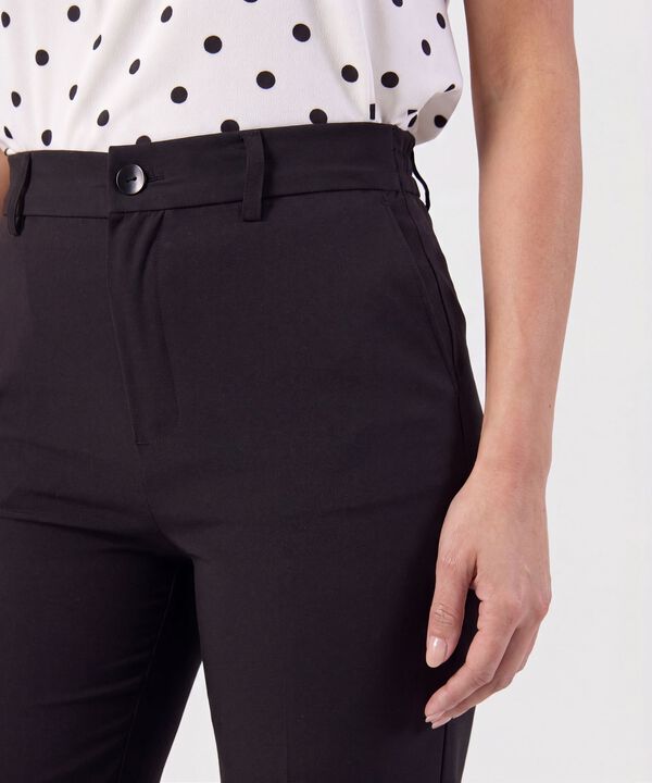Pantal&oacute;n De Bota Recta Para Mujer