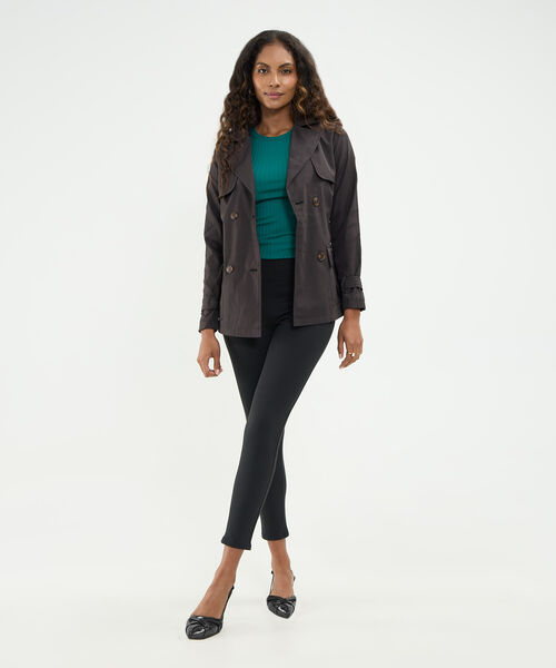 Leggins Con Broches En Frente Para Mujer image number null