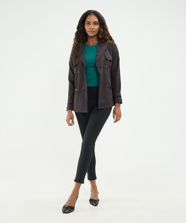 Leggins Con Broches En Frente Para Mujer