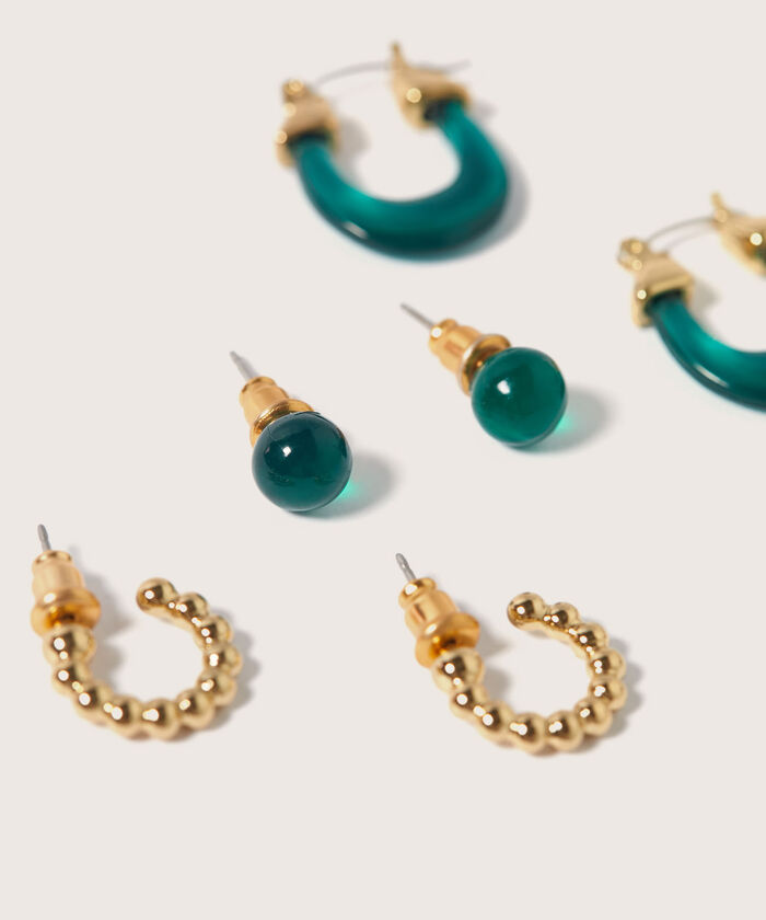 Aretes Set X 3 Pares