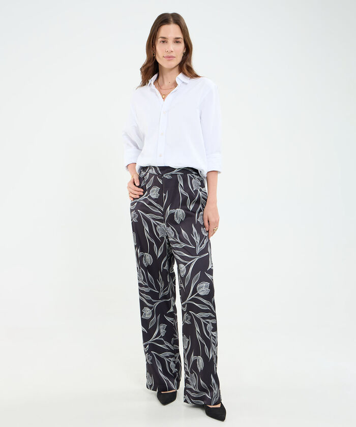Pantal&oacute;n estampado para mujer
