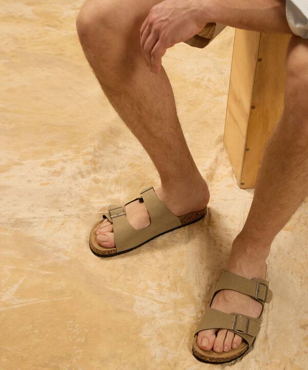 Sandalia Casual de Tiras Ajustables Para Hombre image number null