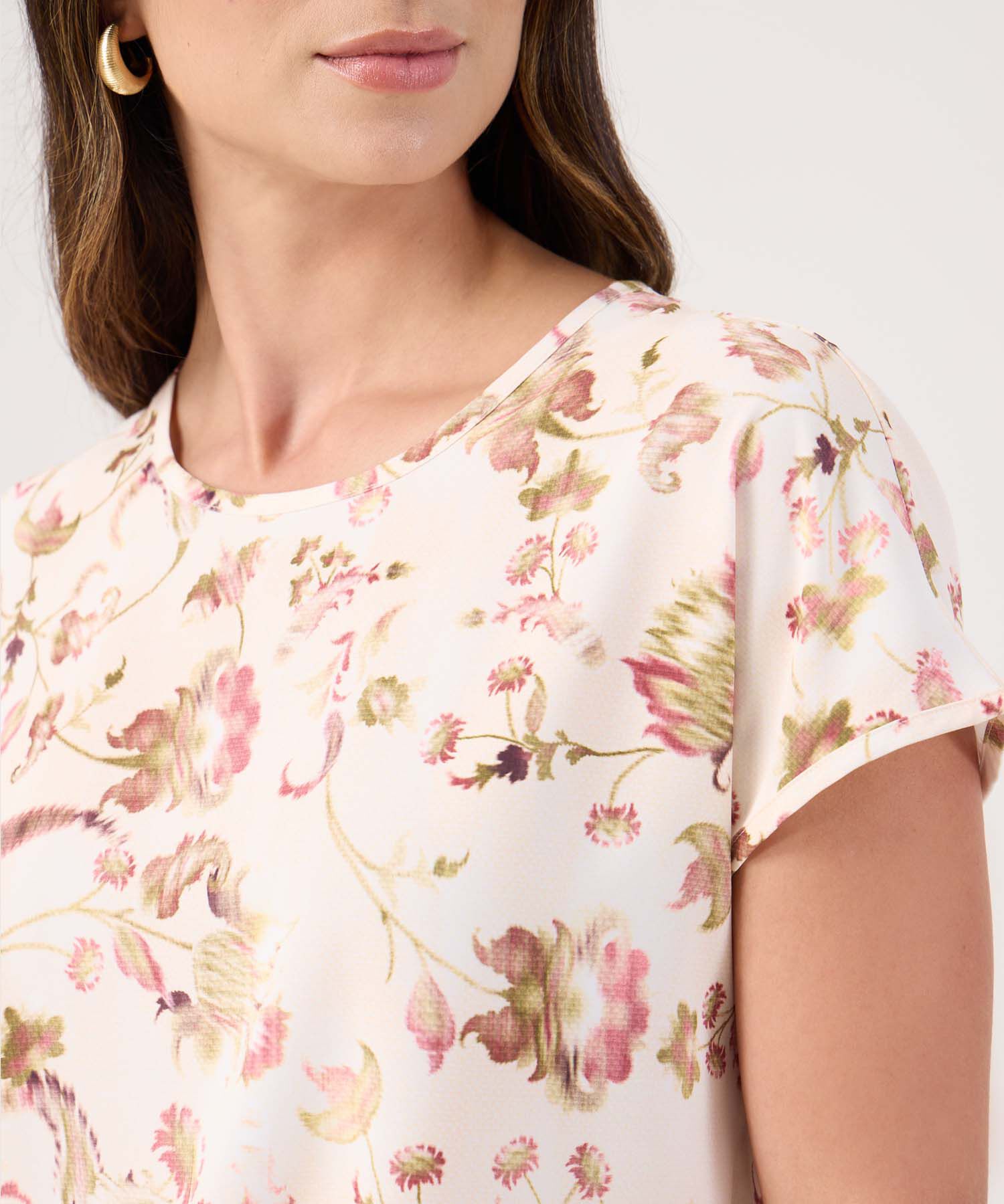 Blusa Ligera Estampada 